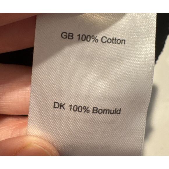 Samsoe Samsoe Black Short Sleeve T Shirt Men’s Size Large Basic Style# 273 - Picture 6 of 7